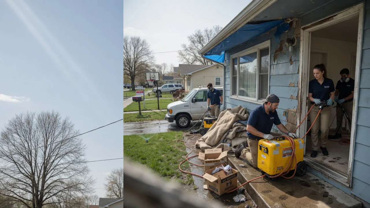 Basement Flood Cleanup in Mcclusky, ND near me